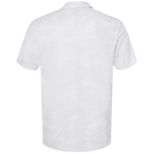 KOMATSU ADIDAS Men's All Over Camo Print Polo - White